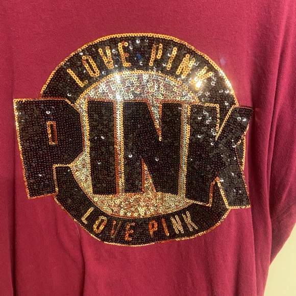 Pink oversized T-shirt - Picture 3 of 3